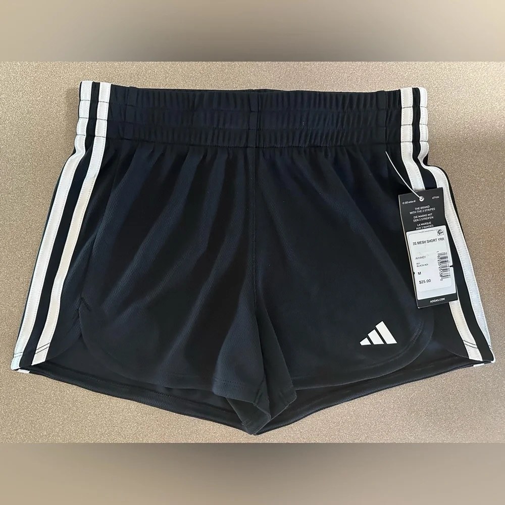 Adidas 3S Mesh Shorts - NWT - Picture 1 of 6